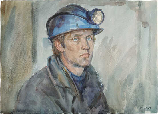 Лянглебен Моисей Вольфович. Карябин Николай − горнорабочий шахты Каяк